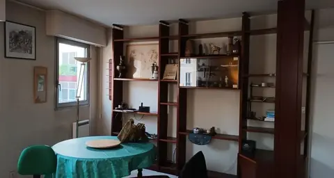 grand meuble bibliothèque modulable Paris 14ème Alésia