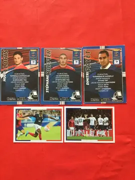 Cartes et stickers de foot