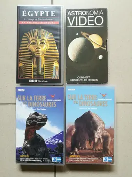 Cassettes vidéo VHS