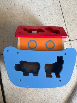 jeu de forme en bois