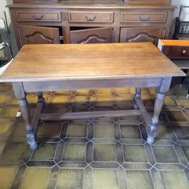 Table cuisine bois rustique