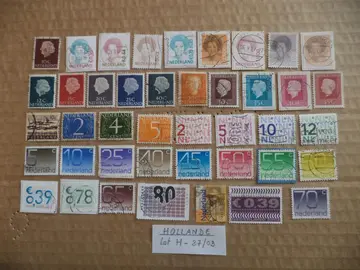 Timbres de Hollande. Lot H-27/03
