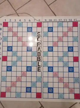 Jeu de scrabble