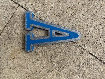 lettre À hauteur 10 cms