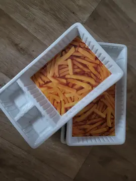 assiettes à frites x3