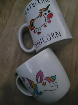 tasses licorne x2