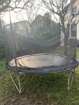 trampoline démonté