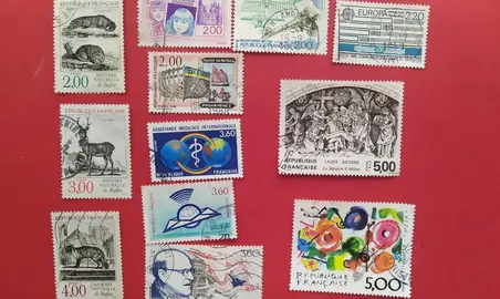 timbres 1988, lot 156