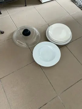 assiettes et couvercle
