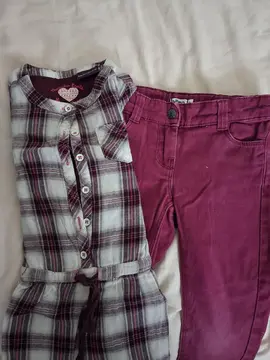 carton vêtements filles 4 ans