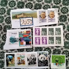 donne timbres collection francais 1lot 1envoie