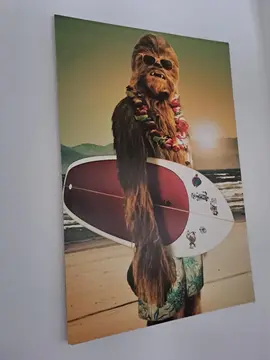 Tableau imprimé Chewe au surf