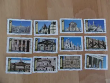 Série timbres Architecture Histoire de style 2019