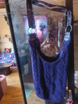 sac à bandoulière violet