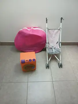 tente princesse poussette canne machine a laver