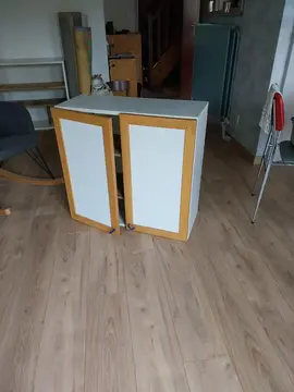 donne 4 placards hauts 80x75x32 et un placard 60x40x32