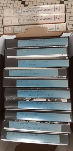 Cassettes Vidéo Enregistrées