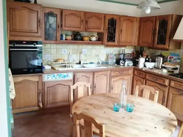 Cuisine façades chêne