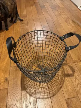 panier décoration en fer