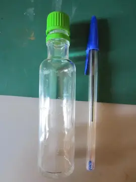 Petit flacon en verre