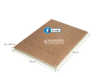 panneaux soprema 100 mm