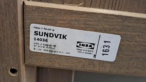 lit bébé Ikea modele sundvik