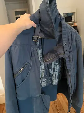 veste bleu