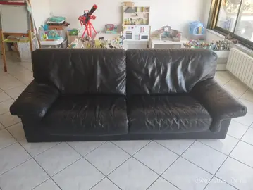 Canapé en cuir