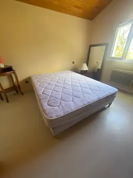 lit et sommier en 140cm