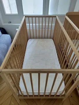 lit bébé 70*140 et matelas