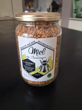 Pollen de fleurs locales