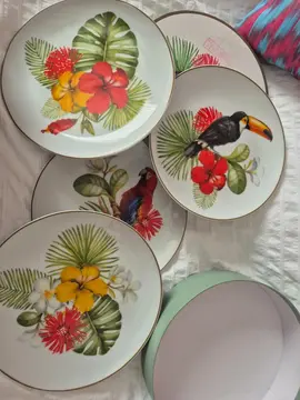 lot 4 petites assiettes neuves