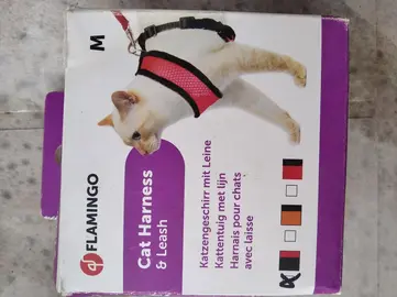 Harnais chat taille M