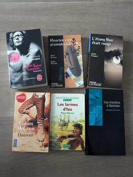 Lot de livres