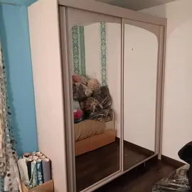 Armoire 2 portes portes miroirs coulissantes