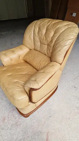 fauteuil en cuir