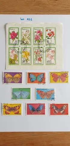 Lot A51 Timbres Guinée Equatoriale