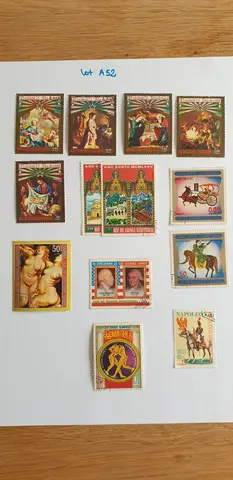 Lot A52 Timbres de Guinée Equatoriale