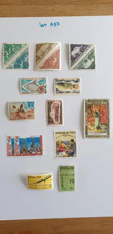 Lot A57 Timbres du Tchad