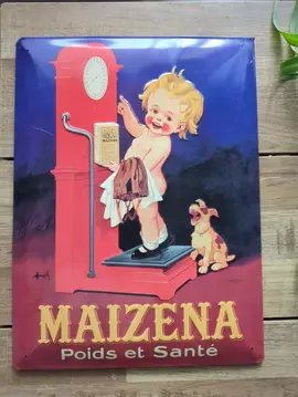 Affiche métal Maizena