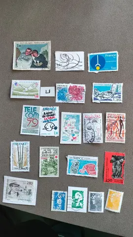 Timbres français lot U