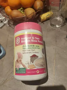 Poudre riz pour bébé