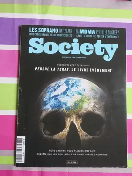 Magazine SOCIETY N°105 Mai 2019 « Perdre la Terre »