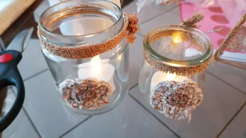 Lot de mini photophores