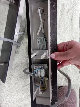 luminaire 2 spots ( sans les ampoules)