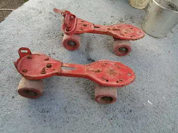 Patins à roulettes années 70