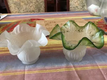 verre pour lustre ventilateur