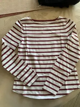 2 tee-shirts manches longues coton XS