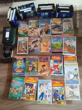 Lots de cassette vhs