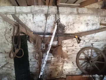 Charrue pour déco de jardin